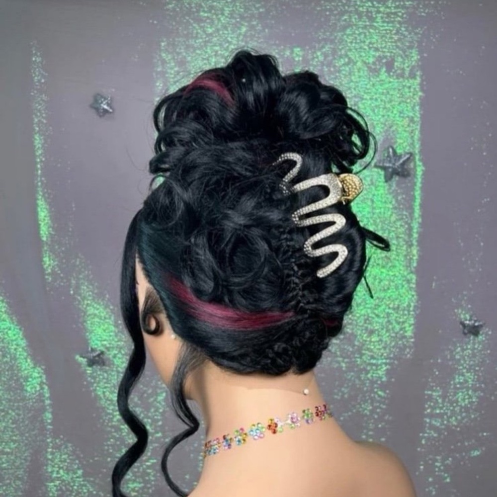 Elegant Black Hair Wig for Women - Picture 6 of 8